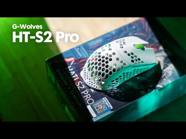 G-Wolves HT-S2 Pro Wireless, a high-spec mouse with a protruding