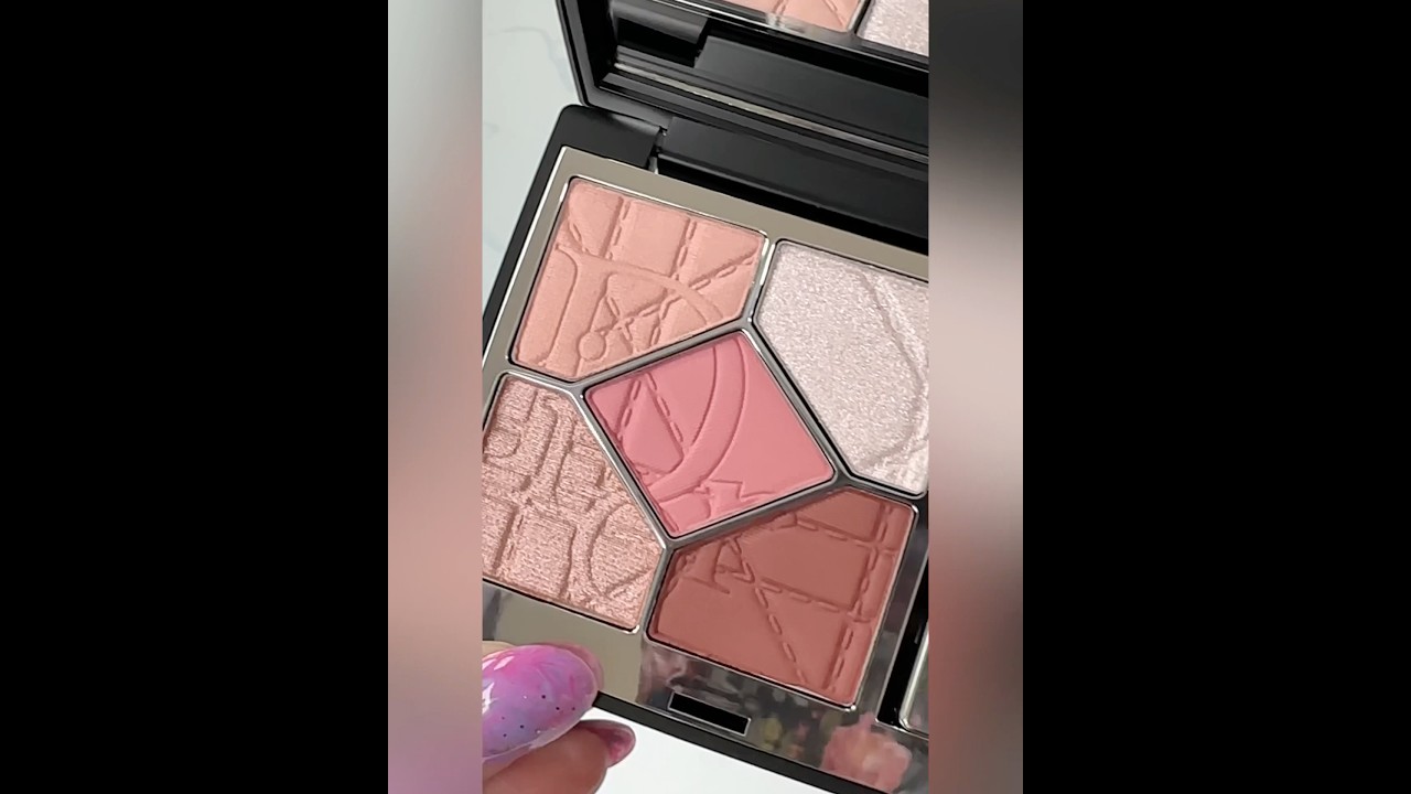 New Dior Diorshow 5 Couleurs – Limited 857 Rose Organza - YouTube