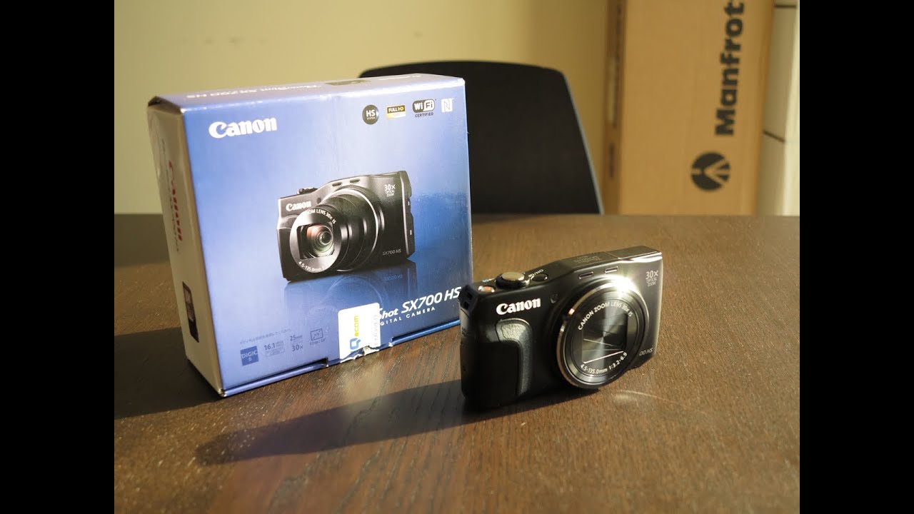 Canon PowerShot SX700 HS - travel zoom 30x optical zoom - YouTube