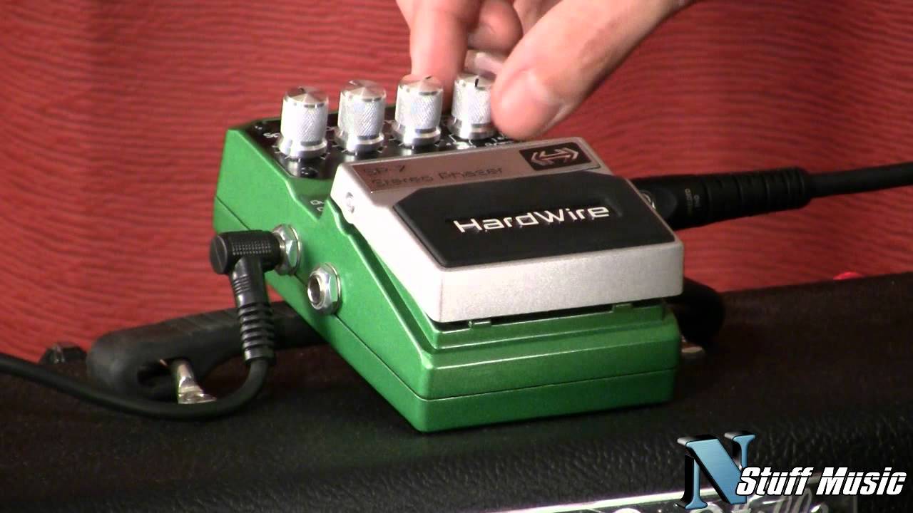 Hardwire SP-7 Stereo Phaser Pedal - YouTube