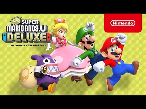 New スーパーマリオブラザーズ U デラックス 紹介映像 - YouTube