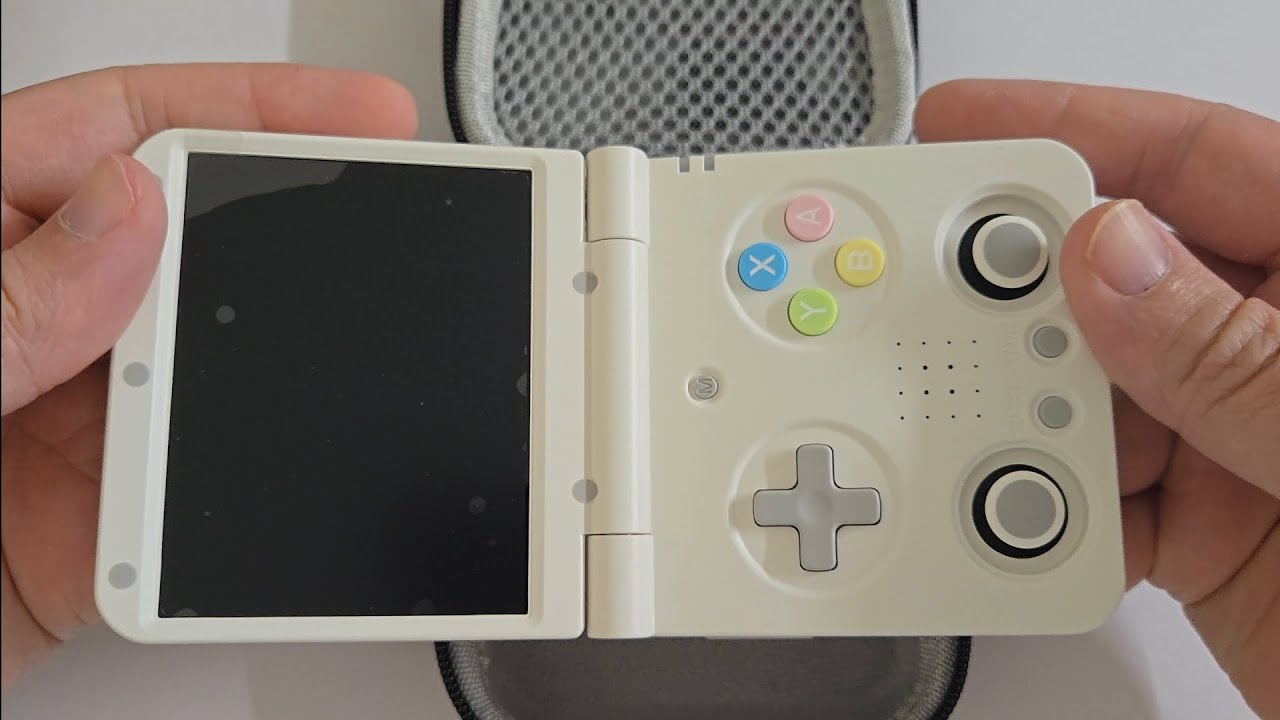 Miyoo Flip V2 (white) Unboxing Review and Gameplay Test - YouTube