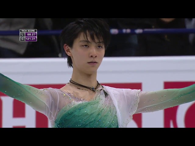 Worlds 2017 - Yuzuru Hanyu (羽生結弦 / Юдзуру Ханю) FS/LP