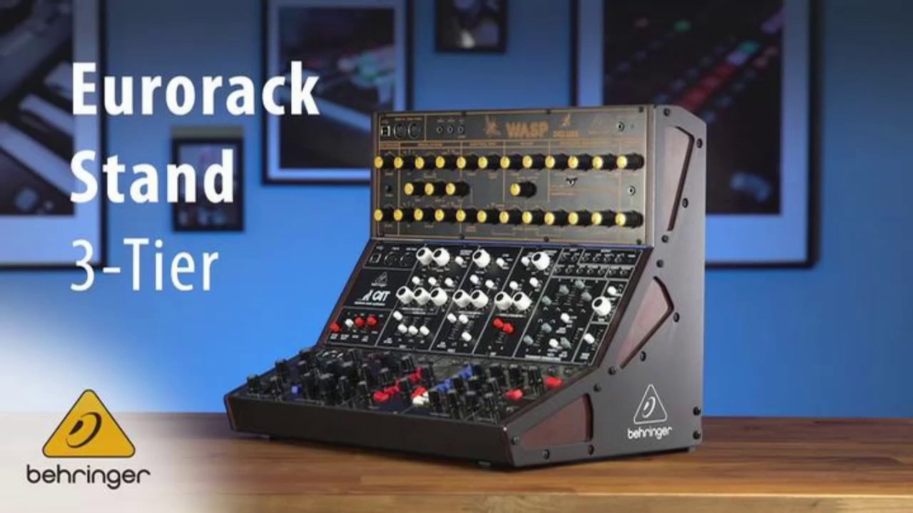 Behringer 3-Teir Eurorack Stand Coming Soon - YouTube