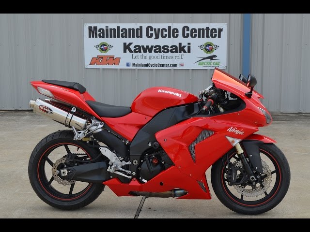 $5899: For Sale 2007 ZX10R Ninja Red - YouTube