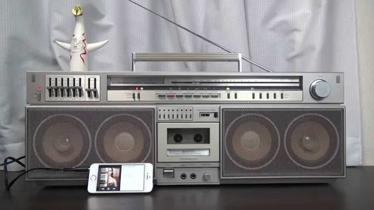 PIONEER Runaway SK-900 (1981) Vintage Boombox Ghettoblaster SK-909