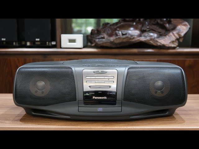 Panasonic RX-DT07 (1995) - YouTube