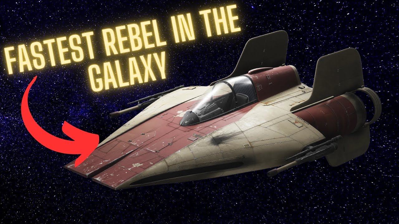 A-wing Starfighter! The Rebel's Interceptor - YouTube