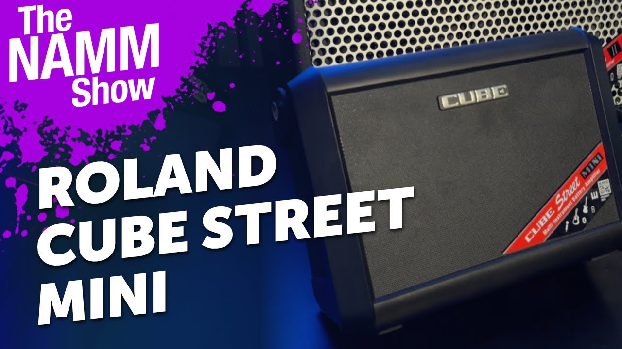 Roland Cube Street Mini | First Look + Sound Demo | NAMM 2026