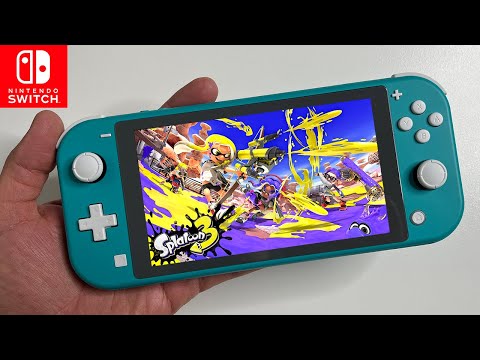 Splatoon 3 Gameplay Nintendo Switch LITE | Demo Splatfest - YouTube
