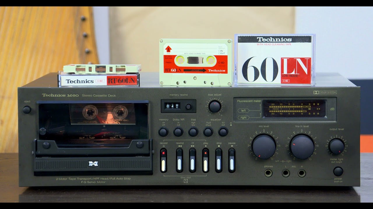 Technics RS-M60 ￥89,800(1978年頃) - YouTube