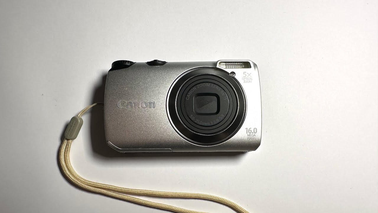 Canon PowerShot A3300 IS - YouTube