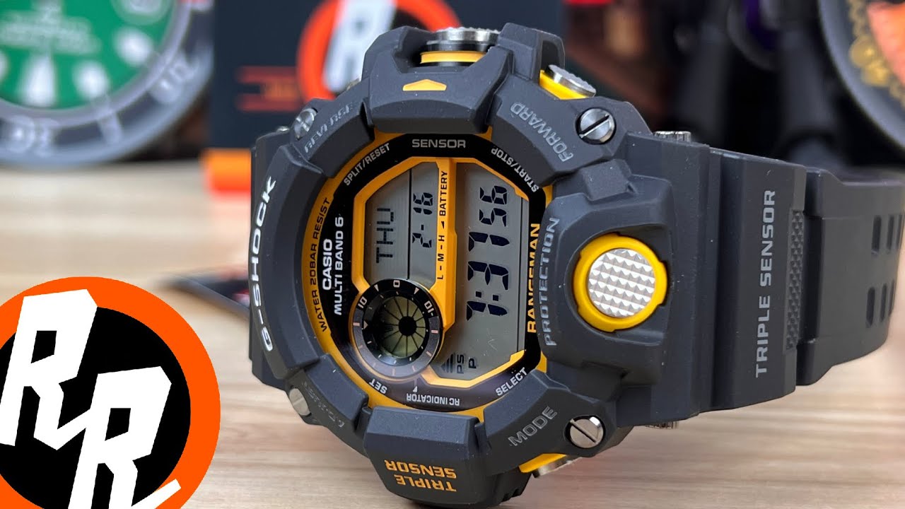 G-Shock GW9400Y-1 Master of G Rangemaster (Mimo's Jewelry) - YouTube