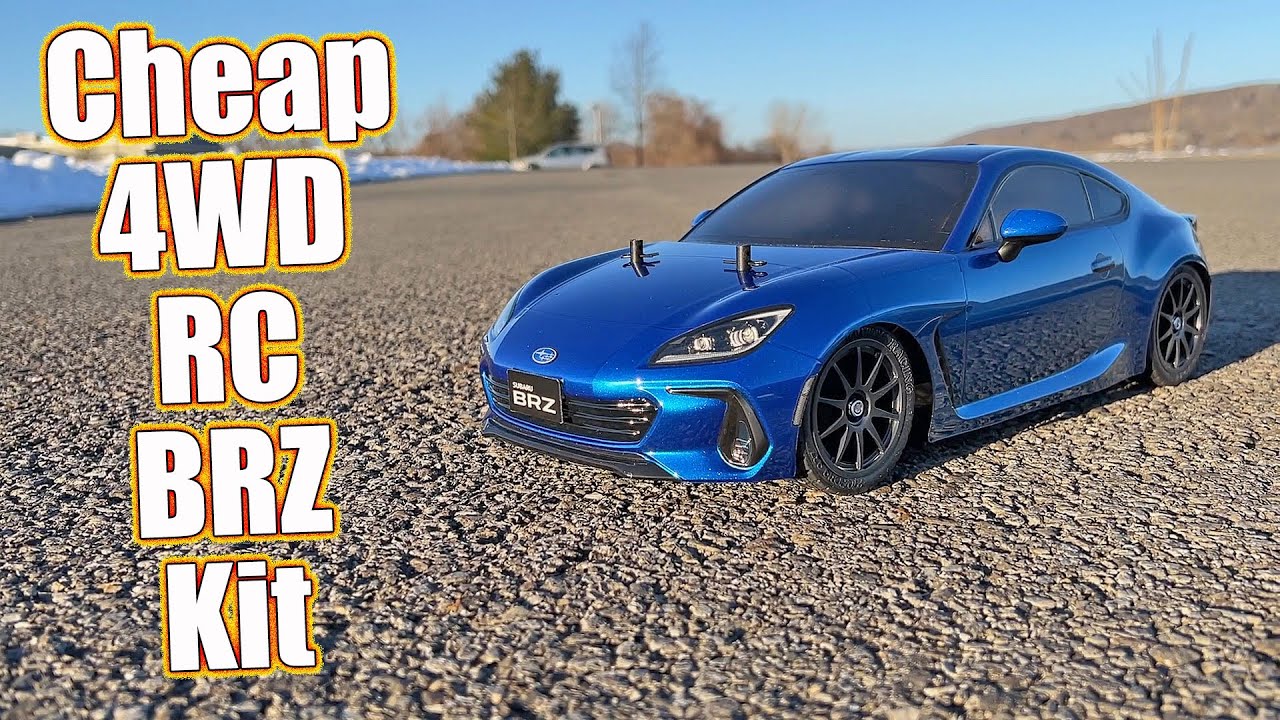 Cheap & Fun RC Car Kit! Tamiya Subaru BRZ ZD8 TT-02 Quick Look| RC