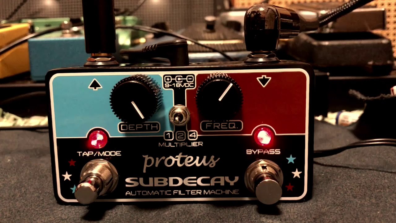 SUBDECAY Proteus Vintage Black」 Sound Check 【魔法の箱研究所