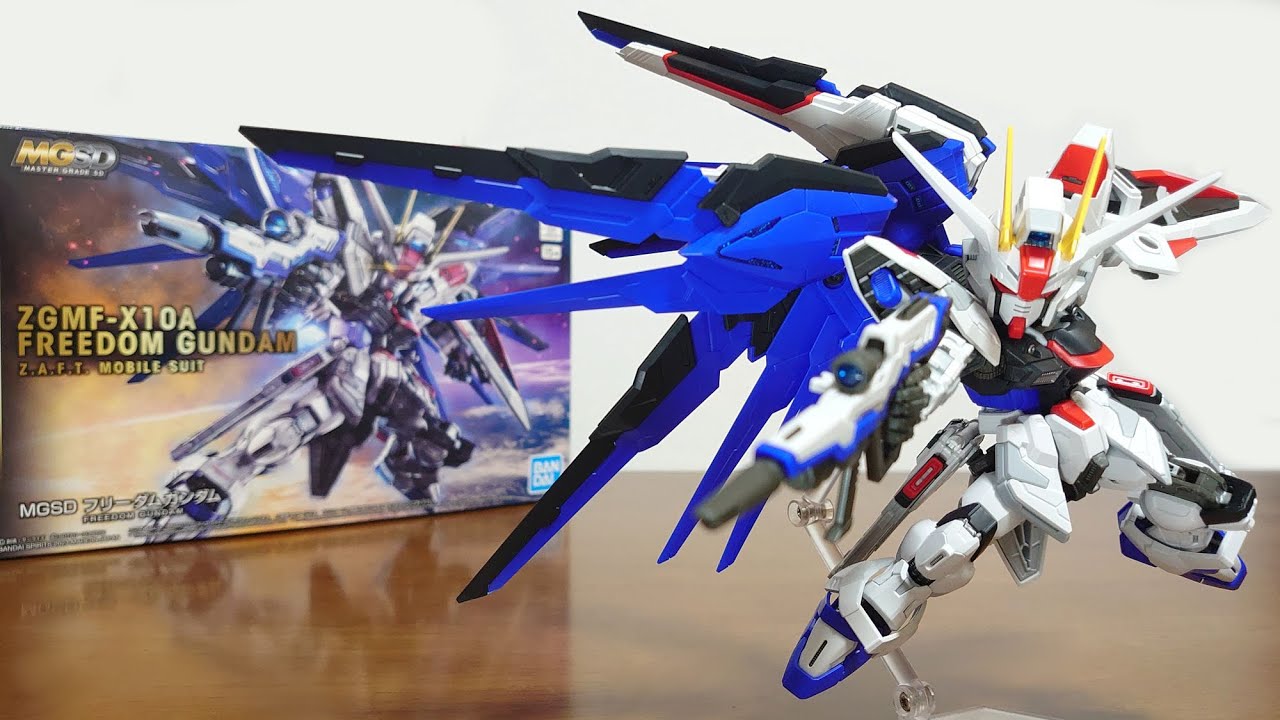 MG new series start! The first is Freedom!) MGSD Freedom Gundam