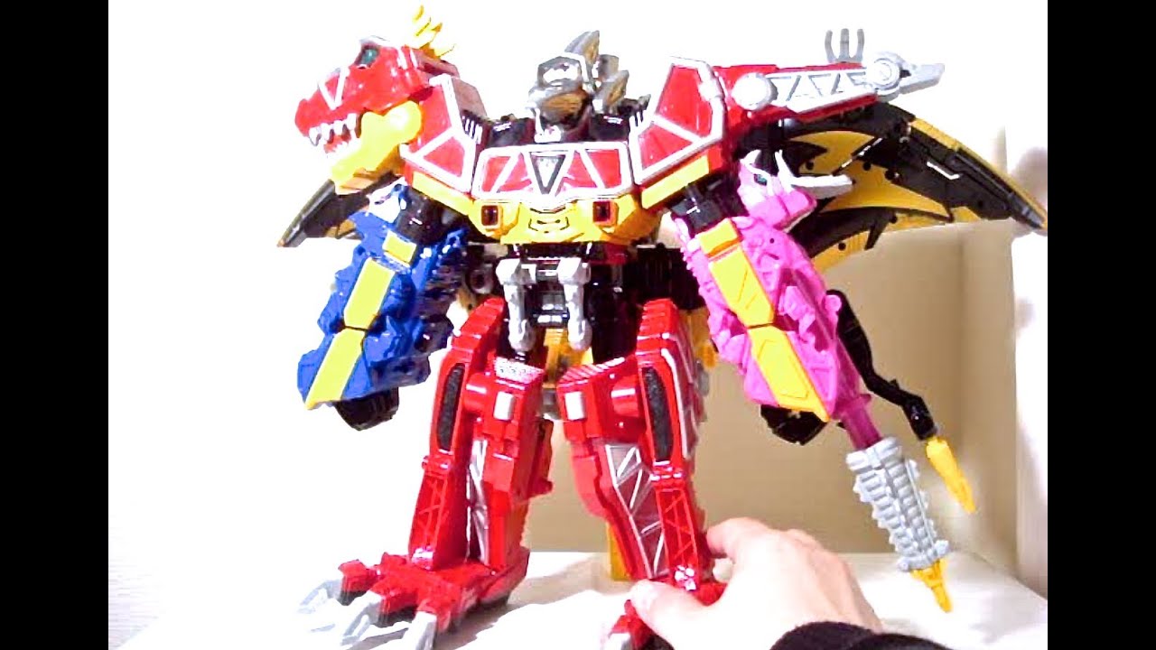 Zyuden Sentai Kyoryuger Raiden Kyoryuzin Review - YouTube