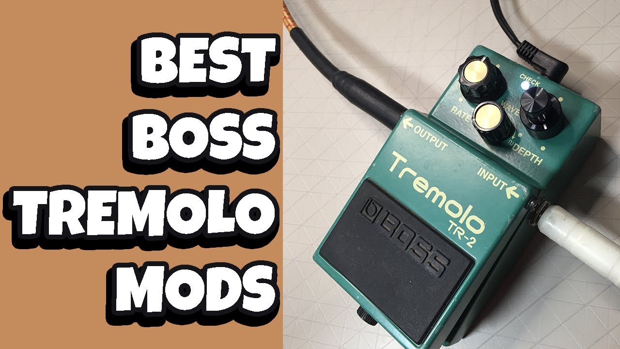 BOSS TREMOLO VOLUME, LED, & HiFi MOD: How to Fix Sound Drop on a