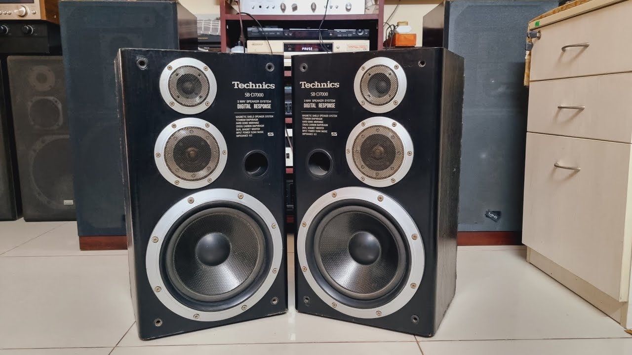 Sold)TECHNICS 10-inch Vintage 3WAY Speaker SB-D7000/For Sale