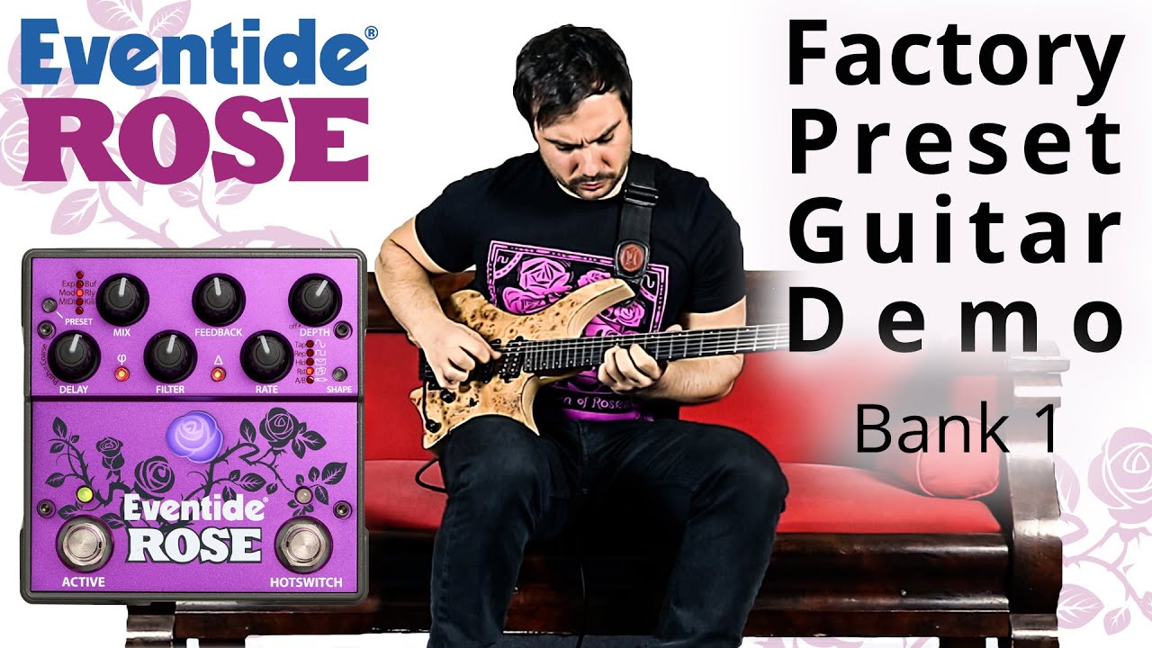 Rose Delay Pedal - Eventide Audio Bit-Bucket Brigade Effects