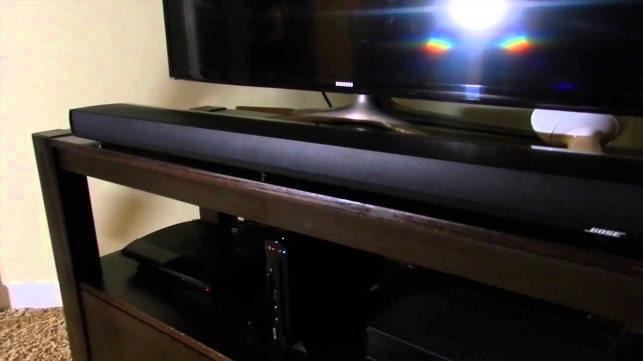 Bose Cinemate 130 Soundbar Overview and Review - YouTube