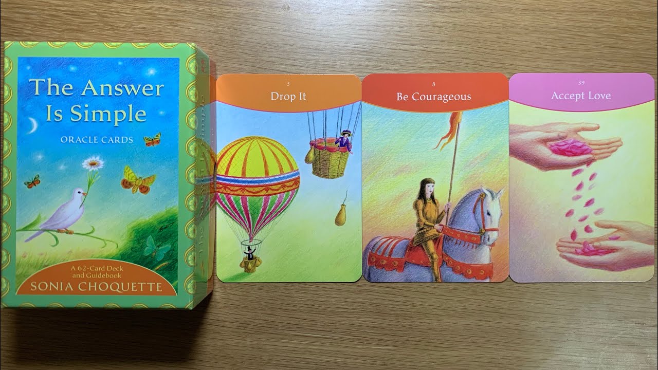 The Answer Is Simple Oracle Cards | 神諭卡- YouTube
