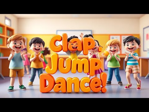 👏 💃🕺Clap, Jump & Dance for Kids | 🎶 Fun Action Song with