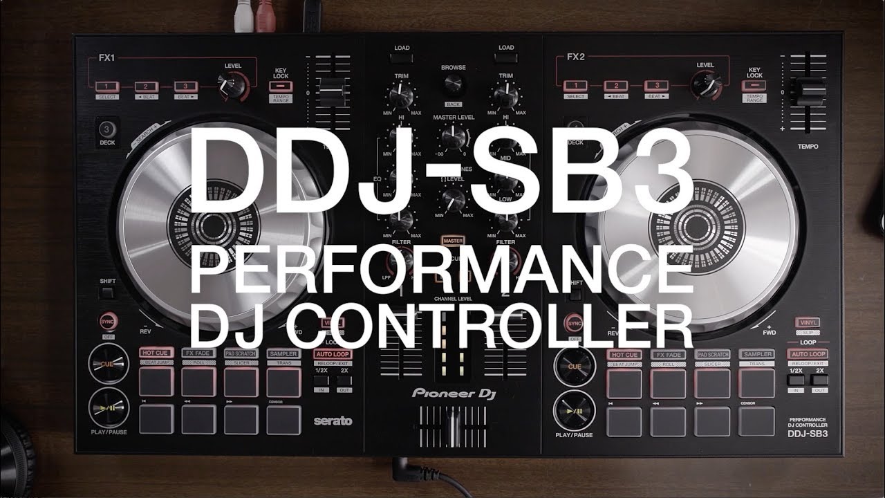 Pioneer DJ DDJ-SB3 2-channel DJ Serato DJ Controller - 841300101260