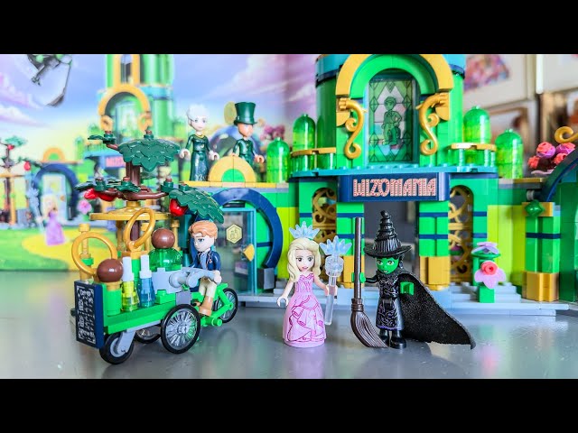 LEGO CLICKIES and REVIEW | WICKED 75684 Welcome to Emerald City