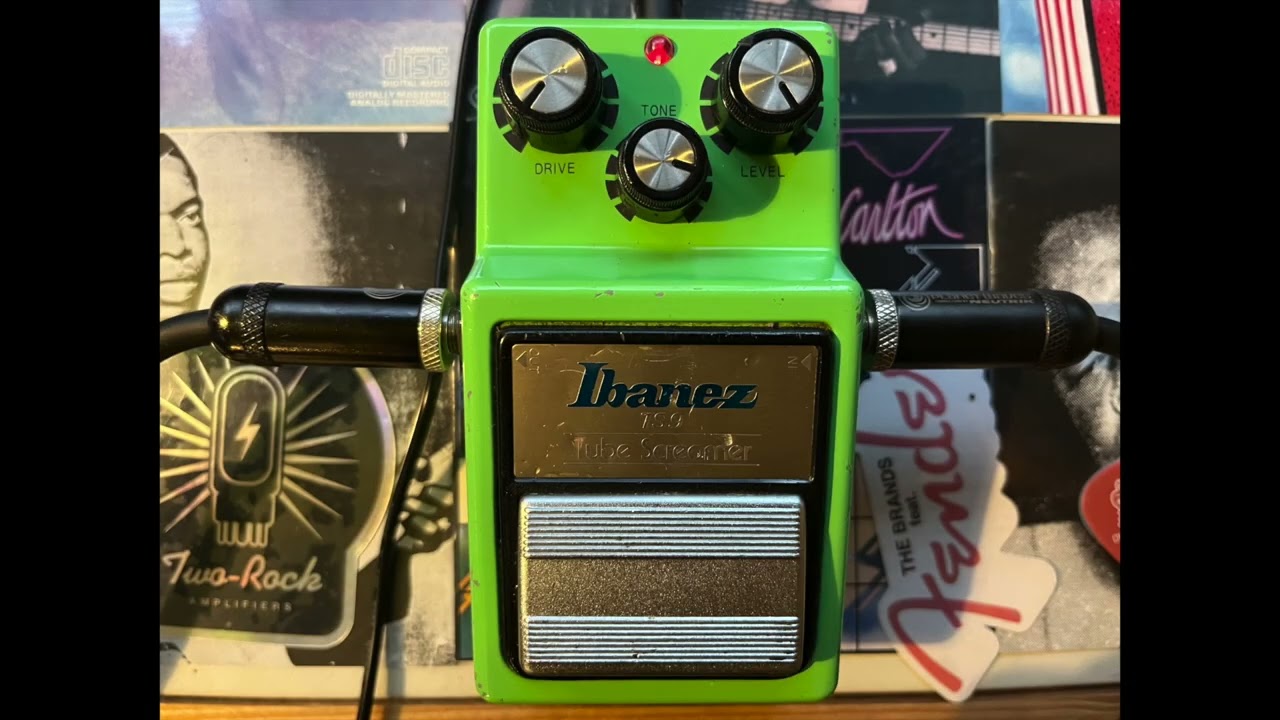 Ibanez 1983 Vintage TS9 JRC 4558D - YouTube