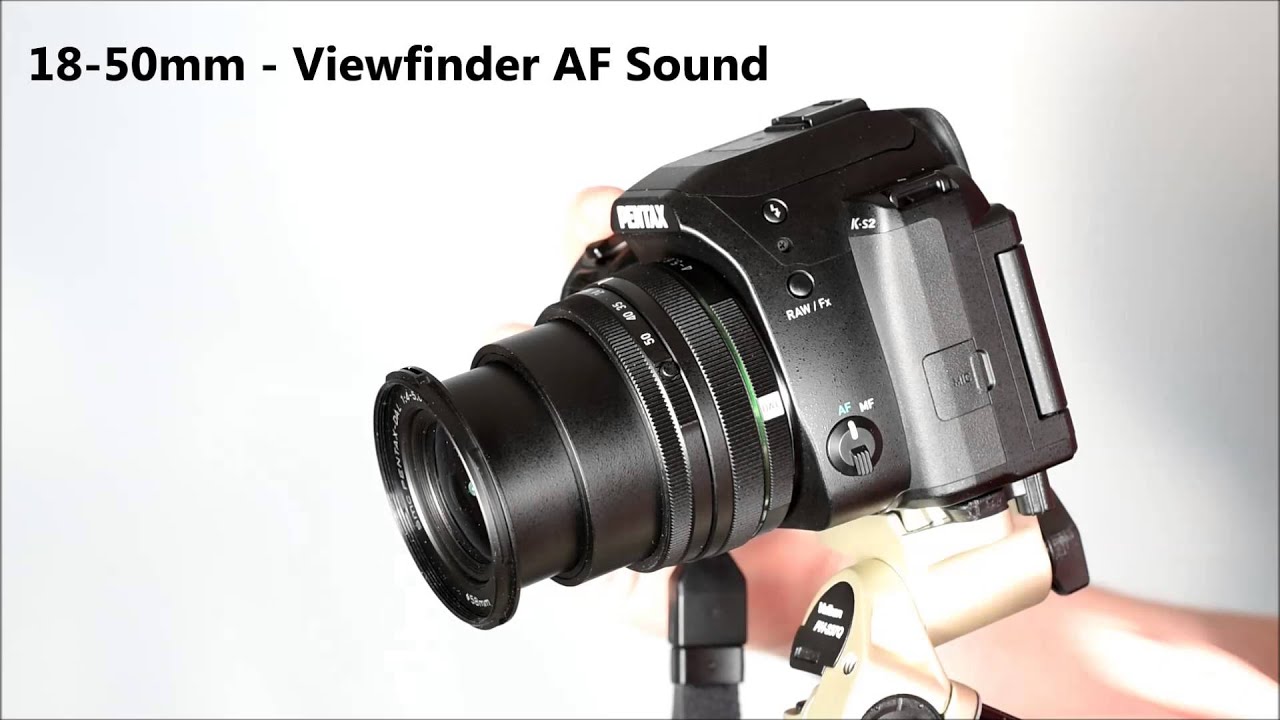 Pentax 18-50mm DC WR RE vs Old Kit Lens - YouTube