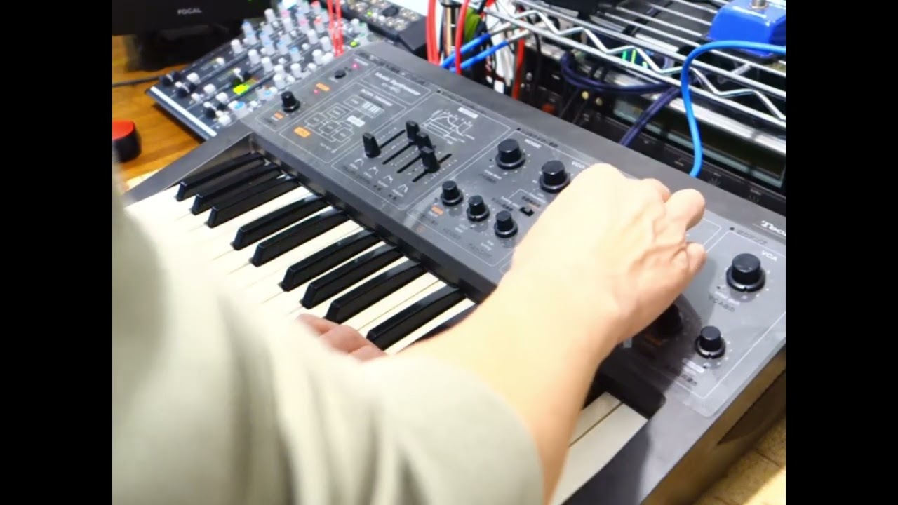 Technics SY-1010 Synthesizer Evans Nova 400 Tape Echo & YAMAHA CP