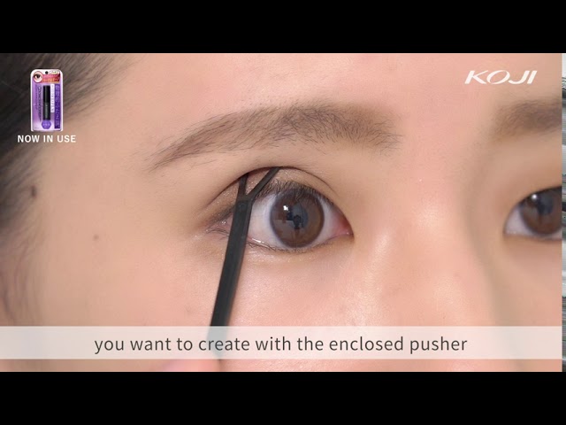 Non-adhesive type double eyelid cosmetics] Invisible yet beautiful