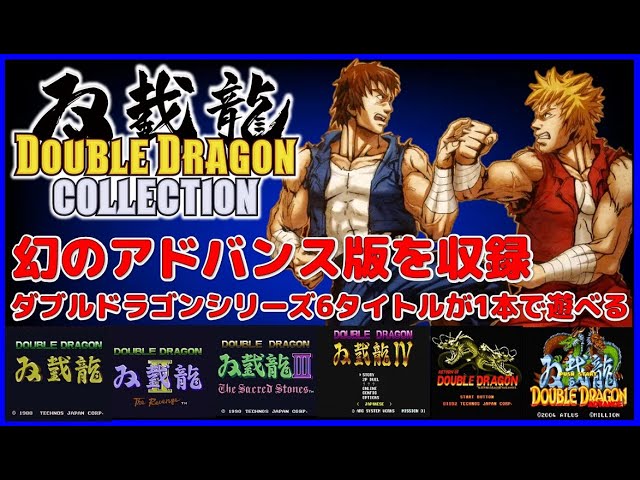 Introducing the Double Dragon Collection! Includes the legendary