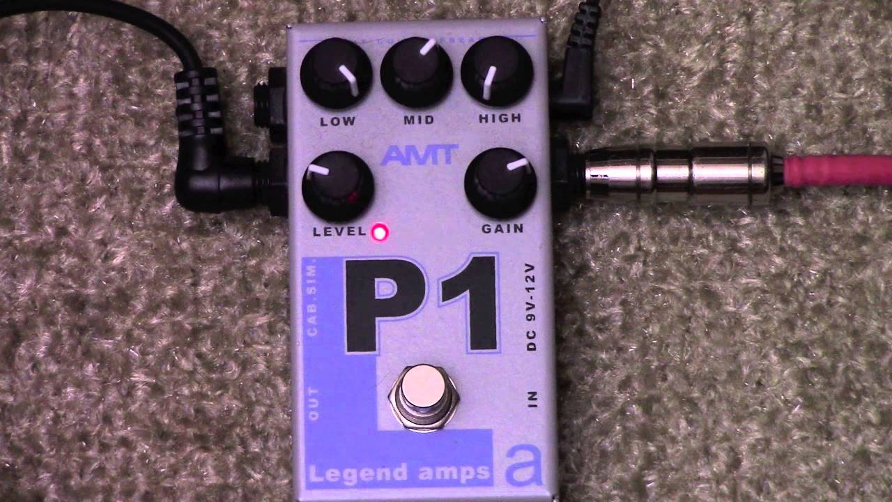 AMT P1 ギターエフェクター AMT P1 — JFET guitar preamp (1 channel