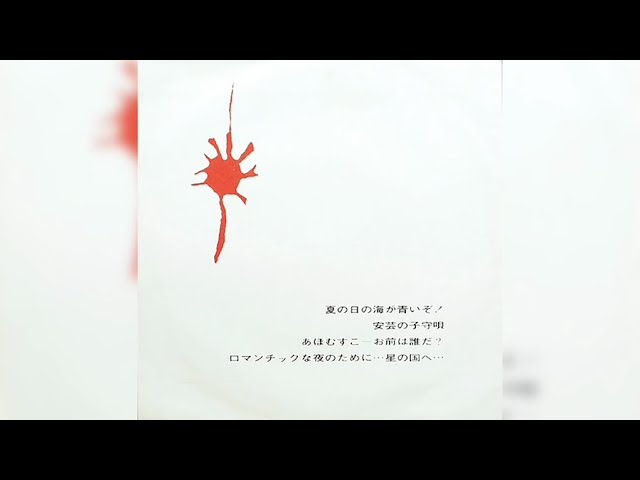 細野晴臣 / 夏の日の海が (Haruomi Hosono / Natsu no Hi no Umi ga