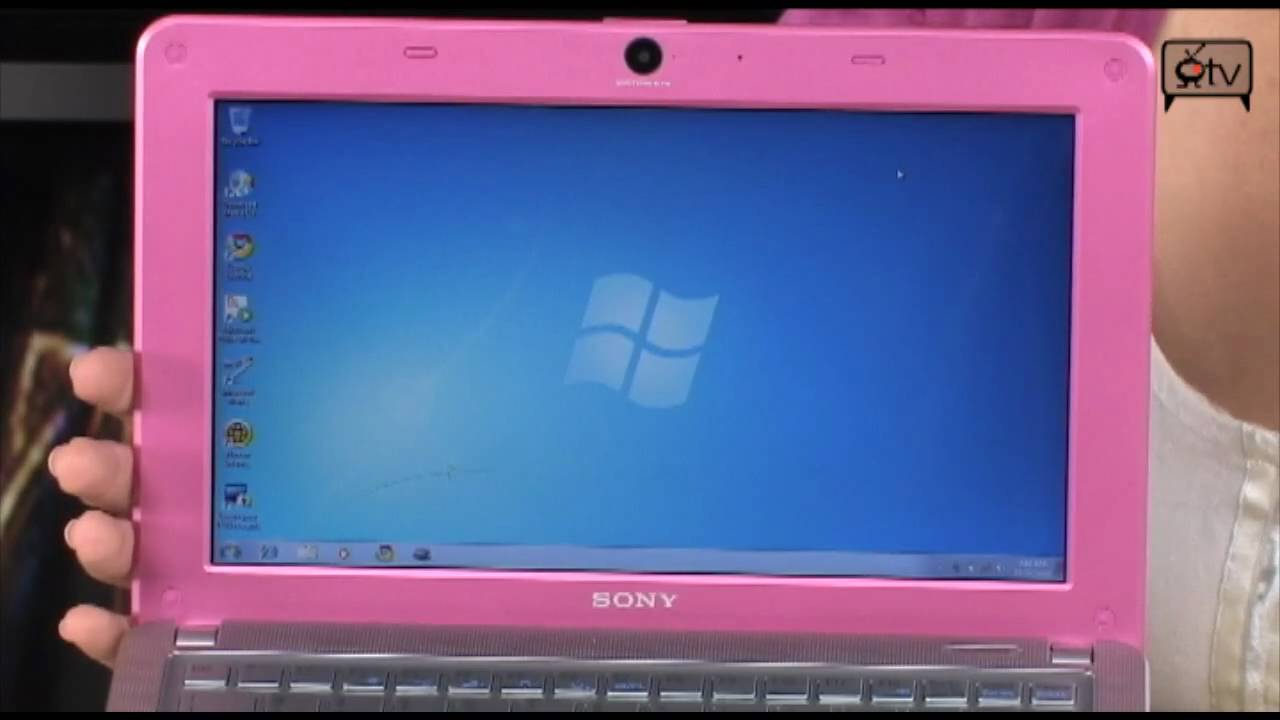 Sony VAIO VPCW121AX Netbook - YouTube