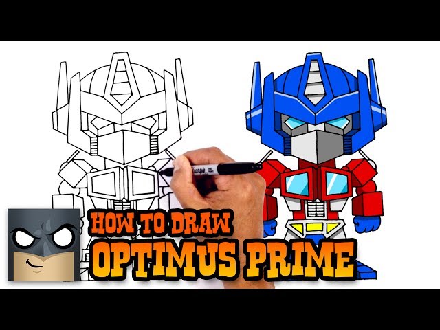 How to Draw Optimus Prime | Transformers - YouTube