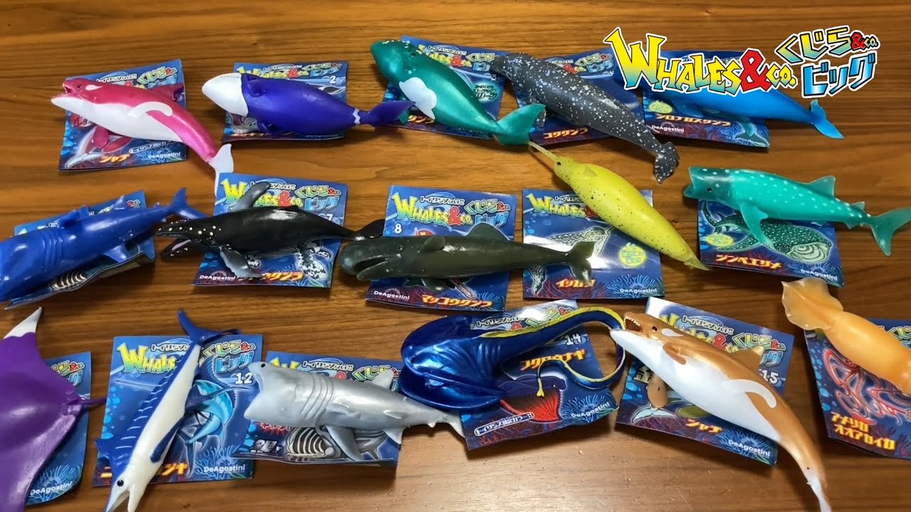 デアゴスティーニ】くじら&Co. ビッグ part3 コンプリート