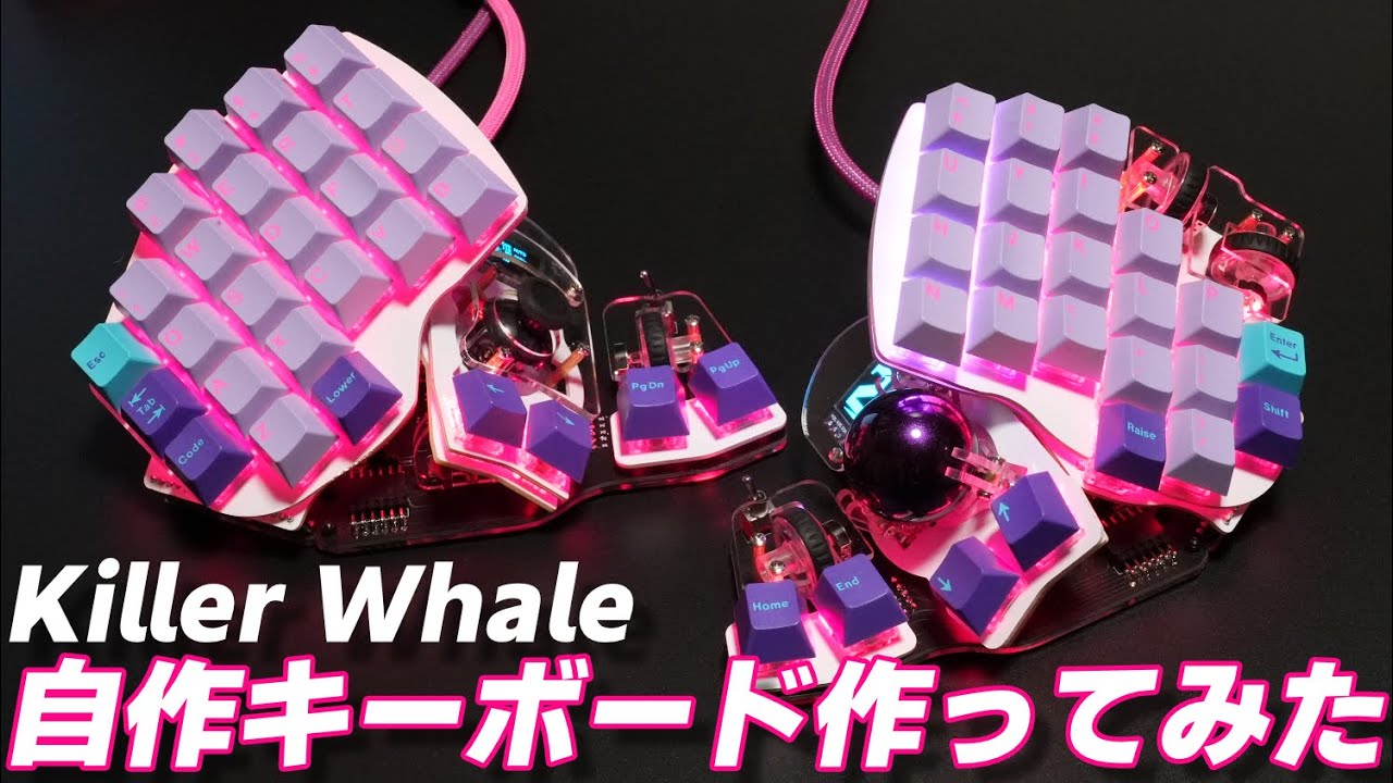 Killer Whale : Custom Mechanical Keyboard Build - YouTube