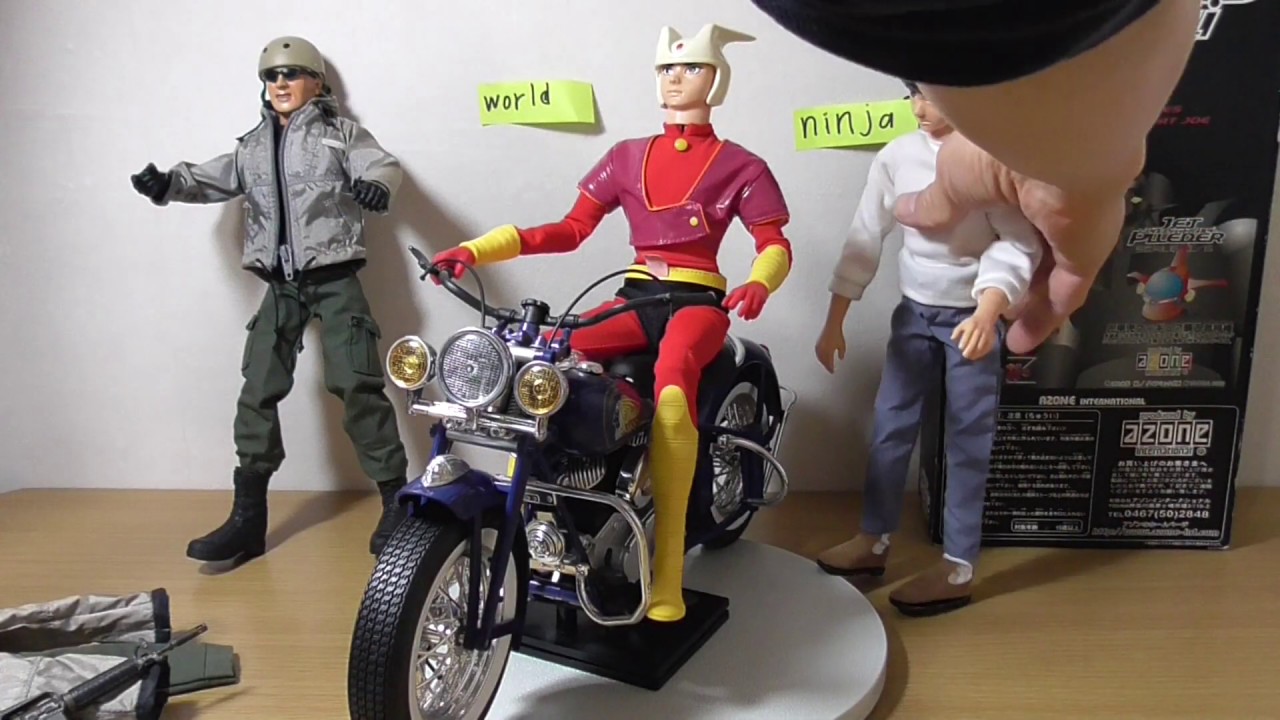 インディアン バイク 1/6 アクションフィギュア 着せ替え人形 兜甲児