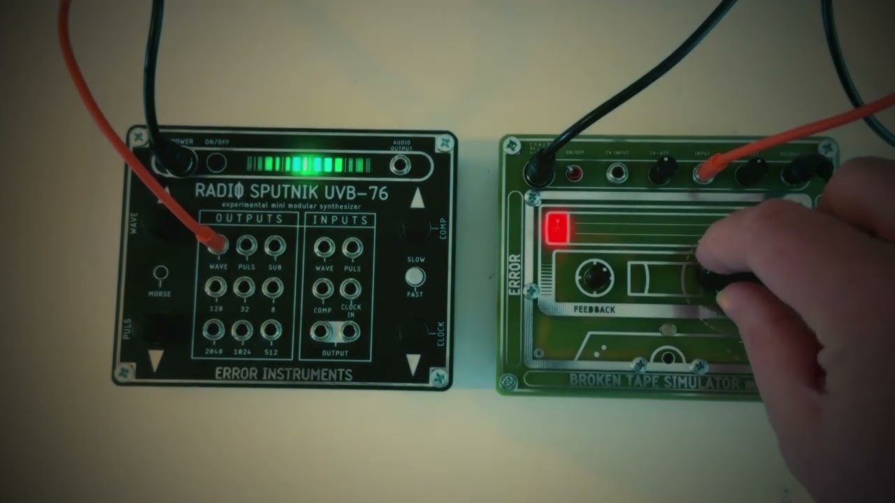 Demo broken, tape simulator MK2 - YouTube