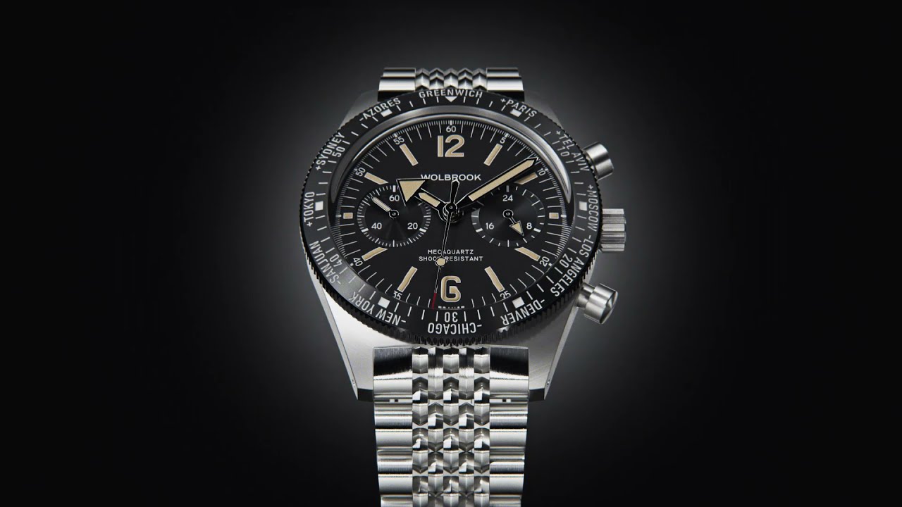 Wolbrook Skindiver WT Chrono-Mecaquartz Chronograph - 