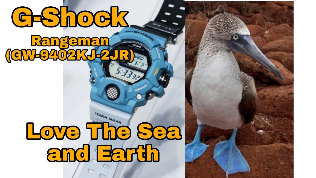 Casio G-Shock Rangeman (GW-9402KJ-2JR) Love The Sea and Earth