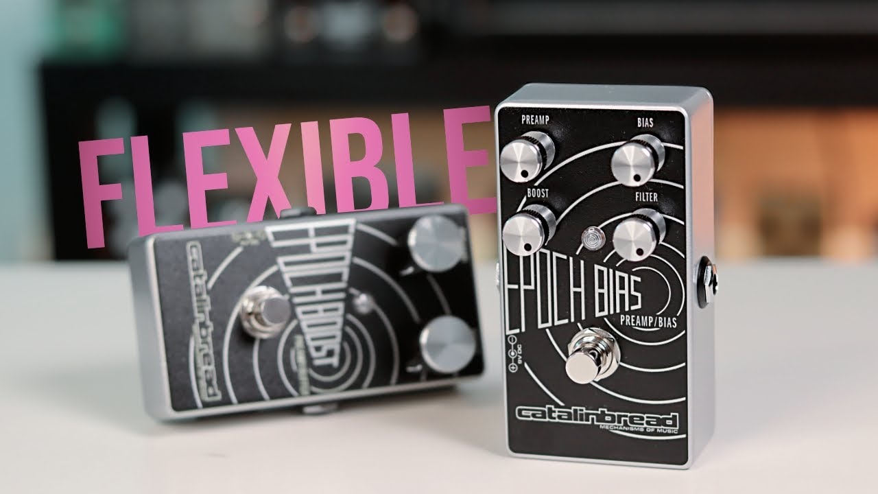 Catalinbread EPOCH BIAS Preamp & Boost Demo // Warm Boost With