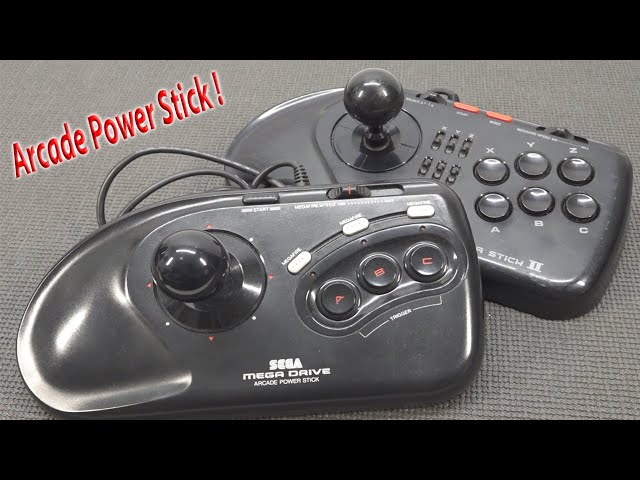 The Sega Arcade Power Stick I & II in 2022 ! - YouTube