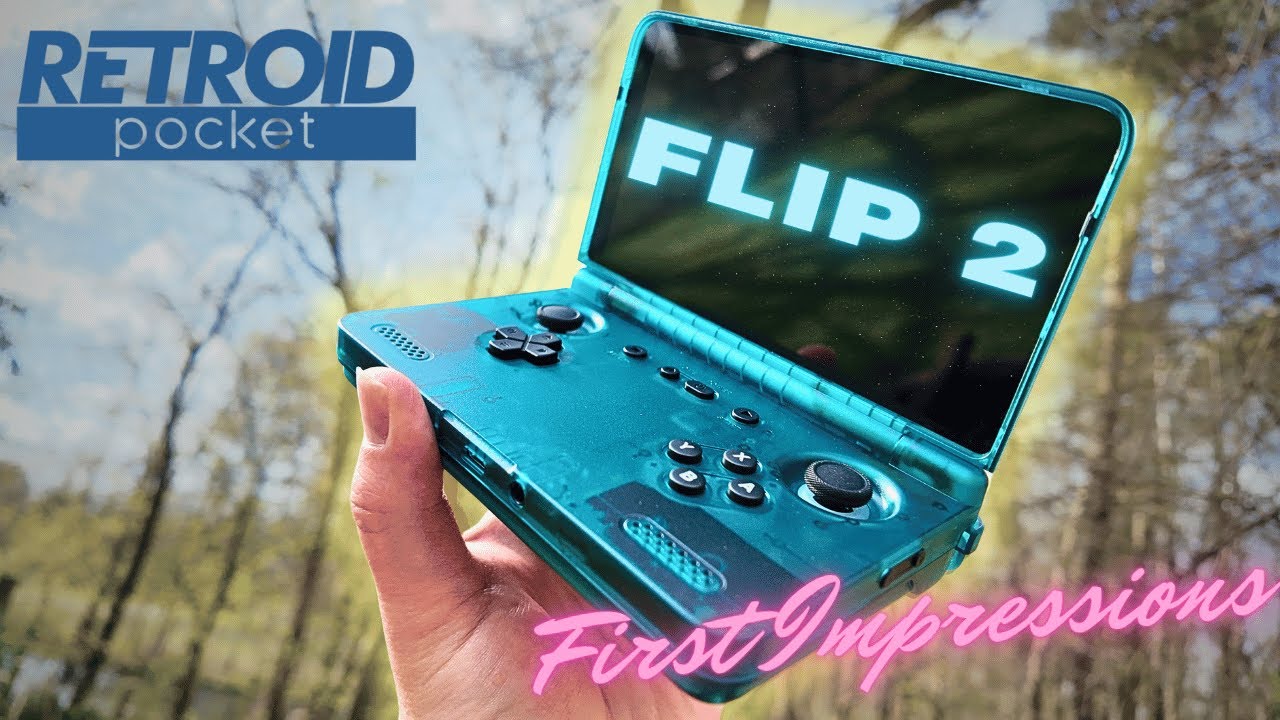 I Finally Got the Retroid Pocket Flip 2 and it's Really Flipping