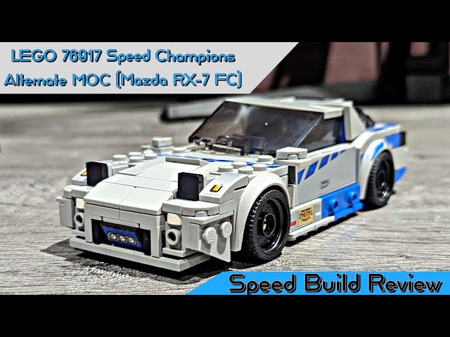 LEGO 76917 Speed Champions Alternate MOC (Mazda RX-7 FC) - LEGO