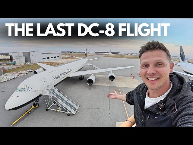 The LAST DOUGLAS DC-8 Flight - Good Bye Legend! - YouTube