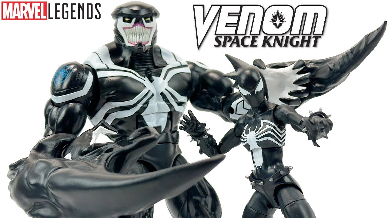 Marvel Legends Venom Space Knight & Mania Review! - YouTube